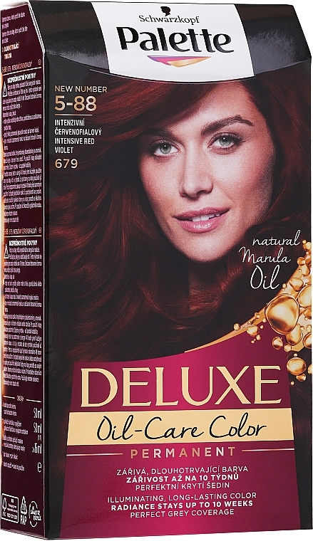 PRZECENA! Trwała farba do włosów - Palette Deluxe Permanent Oil-Care Color * — Zdjęcie N3