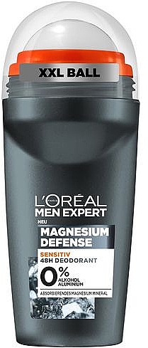 Dezodorant w kulce - L'oreal Paris Men Expert Magnesium Defence Deo Roll-on
