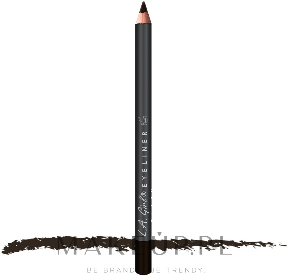 Eyeliner - L.A. Girl Eyeliner Pencil — Zdjęcie GP602 - Brown-Black