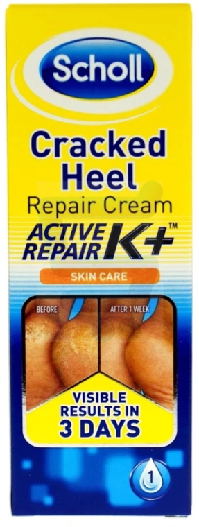 Krem na pękające pięty - Scholl Cracked Heel Repair Cream