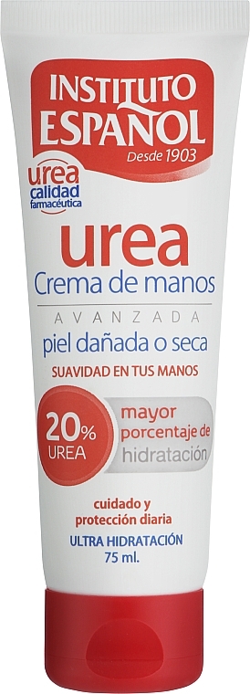 Ultra nawilżający krem do rąk z mocznikiem - Instituto Espanol Urea Hand Cream — Zdjęcie N1