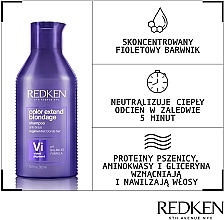 Tonujący szampon do włosów blond - Redken Color Extend Blondage Shampoo — Zdjęcie N2