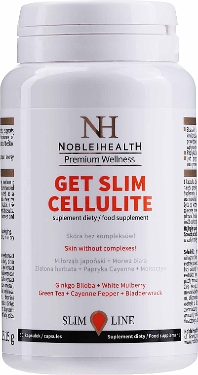 Kuracja antycellulitowa - Noble Health Get Slim Cellulite — Zdjęcie N2