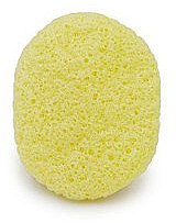 Kup Gąbka konjac do mycia twarzy, owalna Cytryna - Bebevisa Konjac Sponge