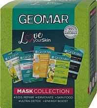 Zestaw - Geomar Set Mask Collection Love Your Skin (f/mask/5pcs) (15ml) — Zdjęcie N1