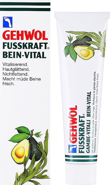 Witalizujący balsam do codziennej pielęgnacji stóp i nóg - Gehwol Fusskraft Leg Vitality — Zdjęcie N2