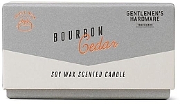 Świeca zapachowa, 3 knoty - Gentleme's Hardware Soy Wax Candle 586 Bourbon Cedar — Zdjęcie N1