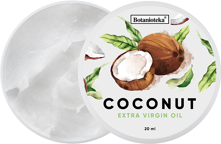 Naturalny olej kokosowy do włosów i ciała - Botanioteka Coconut Oil Extra Virgin