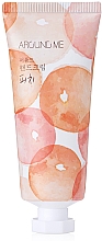 Kup Krem do rąk Brzoskwinia - Welcos Around Me Perfumed Hand Cream Peach 