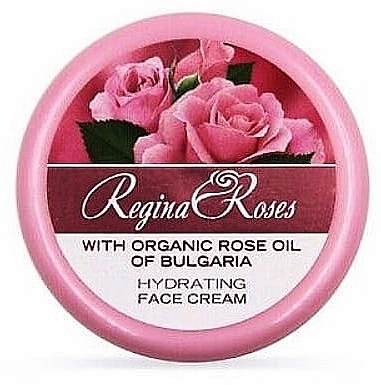 Nawilżający krem do twarzy z organicznym olejkiem różanym - Biofresh Regina Roses With Organic Rose Oil Of Bulgaria Hydrating Face Cream — Zdjęcie N1