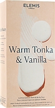 Kup Pachnący migdałowo-waniliowy duet do ciała - Elemis Warm Tonka & Vanilla Body Duo (b/milk/300ml + b/cr/100ml)