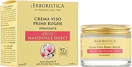 Krem przeciwzmarszczkowy z olejkiem migdałowym - Athena's L'Erboristica Cream Viso Prime Rughe — Zdjęcie N3