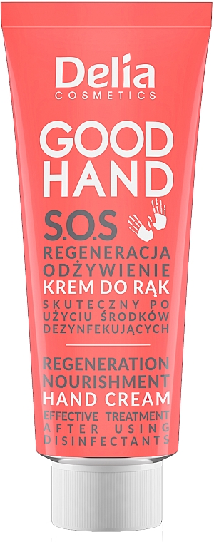 Regenerujący krem odżywczy do rąk - Delia Good Hand S.O.S Regeneration Nourishment Hand Cream