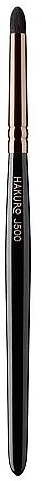 Mini, ultramiękki ołówkowy pędzel do cieni J500, czarny - Hakuro Professional — Zdjęcie N1