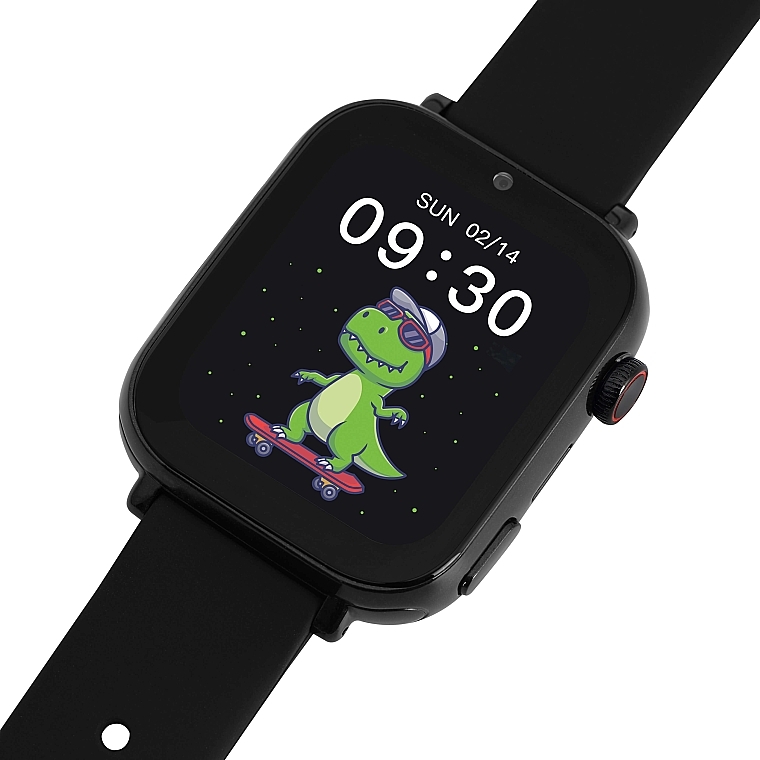 Smartwatch dla dzieci, czarny - Garett Smartwatch Kids N!ce Pro 4G — Zdjęcie N3