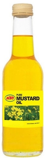 Olej musztardowy - KTC 100% Pure Mustard Oil — Zdjęcie N1