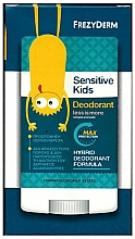 Dezodorant w sztyfcie dla dzieci - Frezyderm Kids Sensitive Deodorant — Zdjęcie N1
