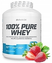 Kup Napój w proszku z białkiem serwatkowym Truskawka - BiotechUSA 100% Pure Whey