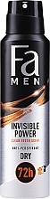 Kup Antyperspirant w sprayu - Fa Men Xtreme Invisible Power 72 H