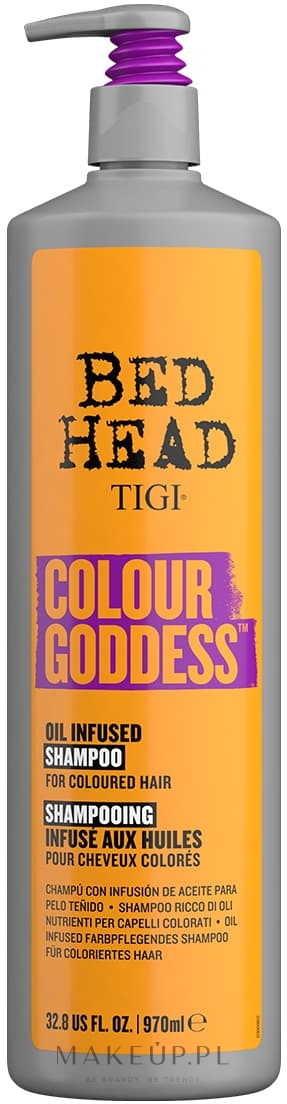 Szampon do włosów farbowanych - Tigi Bed Head Colour Goddess Shampoo For Coloured Hair — Zdjęcie 970 ml