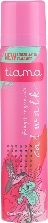 Dezodorant w sprayu - Tiama Body Deodorant Catwalk Pink — Zdjęcie N1