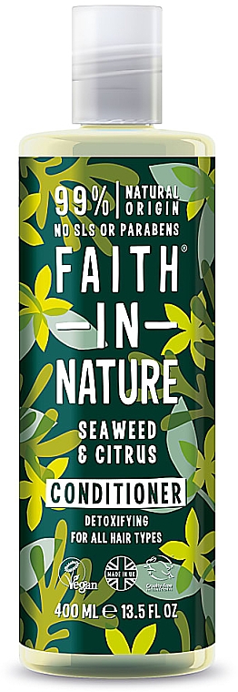 Odżywka do każdego rodzaju włosów Wodorosty i cytrusy - Faith in Nature Hair Conditioner Seaweed Citrus	 — Zdjęcie N1