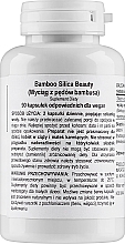 Suplement diety z krzem z bambusa na włosy, skórę i paznokcie - Now Foods Bamboo Silica Beauty — Zdjęcie N2