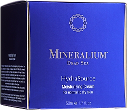 Kup Nawilżający krem do cery normalnej i suchej - Mineralium Dead Sea HydraSource Moisturizing Cream For Normal To Dry Skin