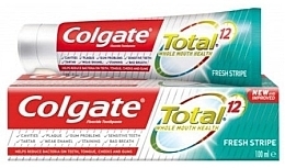 Pasta do zębów - Colgate Total 12 Fresh Stripe Tooth — Zdjęcie N1