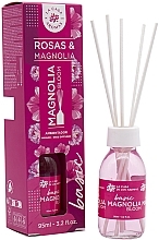 Kup Dyfuzor zapachowy Róża i magnolia - La Casa De Los Aromas Reed Diffuser Magnolia Bloom