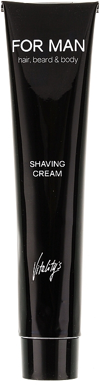 PRZECENA! Krem do golenia - Vitality's For Man Shaving Cream * — Zdjęcie N1