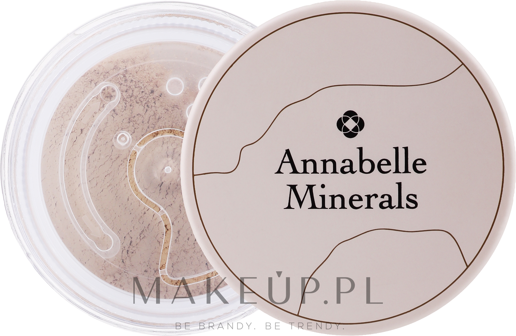 Mineralny podkład matujący do twarzy - Annabelle Minerals Powder — Zdjęcie Golden Cream