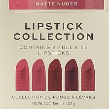Kup Zestaw 5 szminek do ust - Revolution Pro 5 Lipstick Collection Matte Nude
