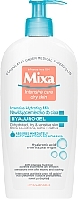 Intensywnie nawilżające mleczko do ciała - Mixa Hyalurogel Intensive Care — Zdjęcie N3
