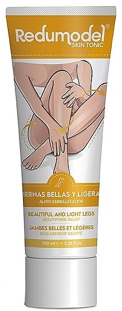 Nawilżający krem do stóp - Redumodel Skin Tonic Beautiful And Light Legs — Zdjęcie N1