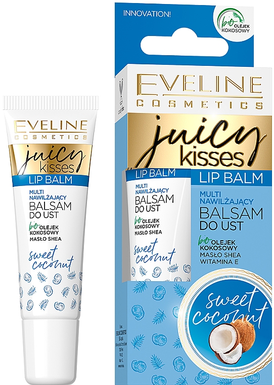 Nawilżająco-odżywczy balsam do ust - Eveline Cosmetics Juicy Kisses