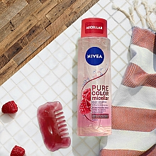Szampon micelarny do włosów farbowanych i z pasemkami - NIVEA Pure Color Micellar Shampoo — Zdjęcie N5