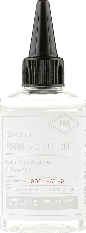 Serum do twarzy - Ceraclinic Raw Solution Hyaluronic Acid 1%