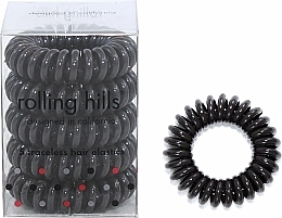 Kup Gumki do włosów, ciemnobrązowe, 5 szt. - Rolling Hills 5 Traceless Hair Rings Dark Brown