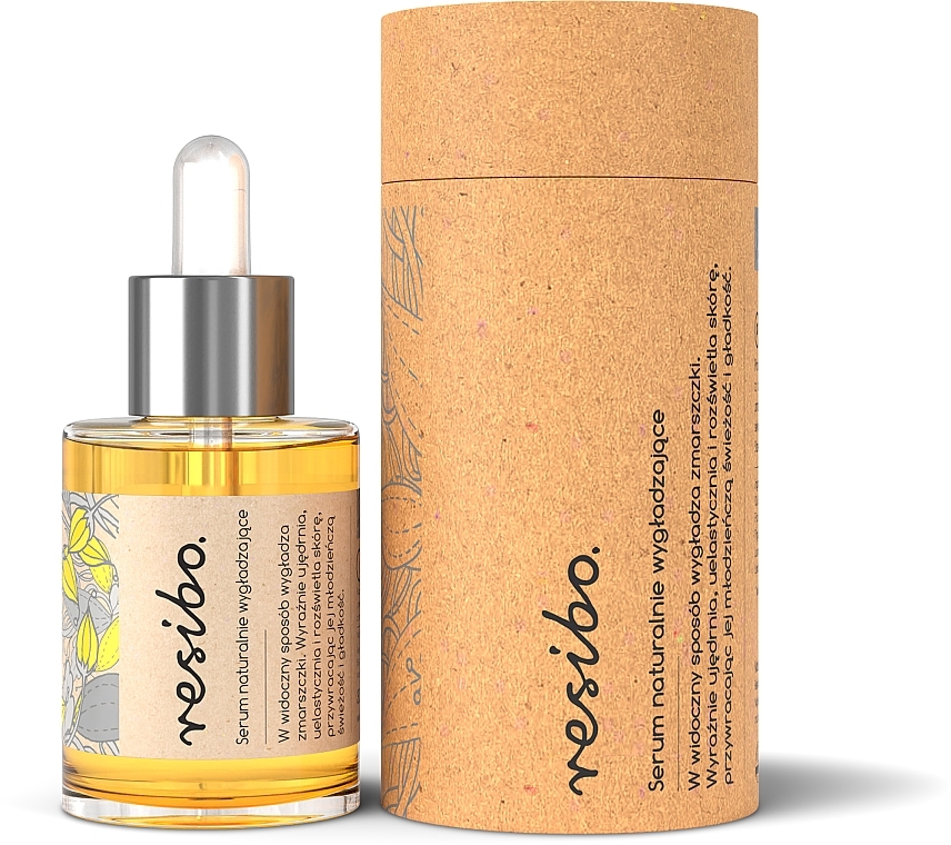 WYPRZEDAŻ Serum naturalnie wygładzające do twarzy - Resibo * — Zdjęcie N3