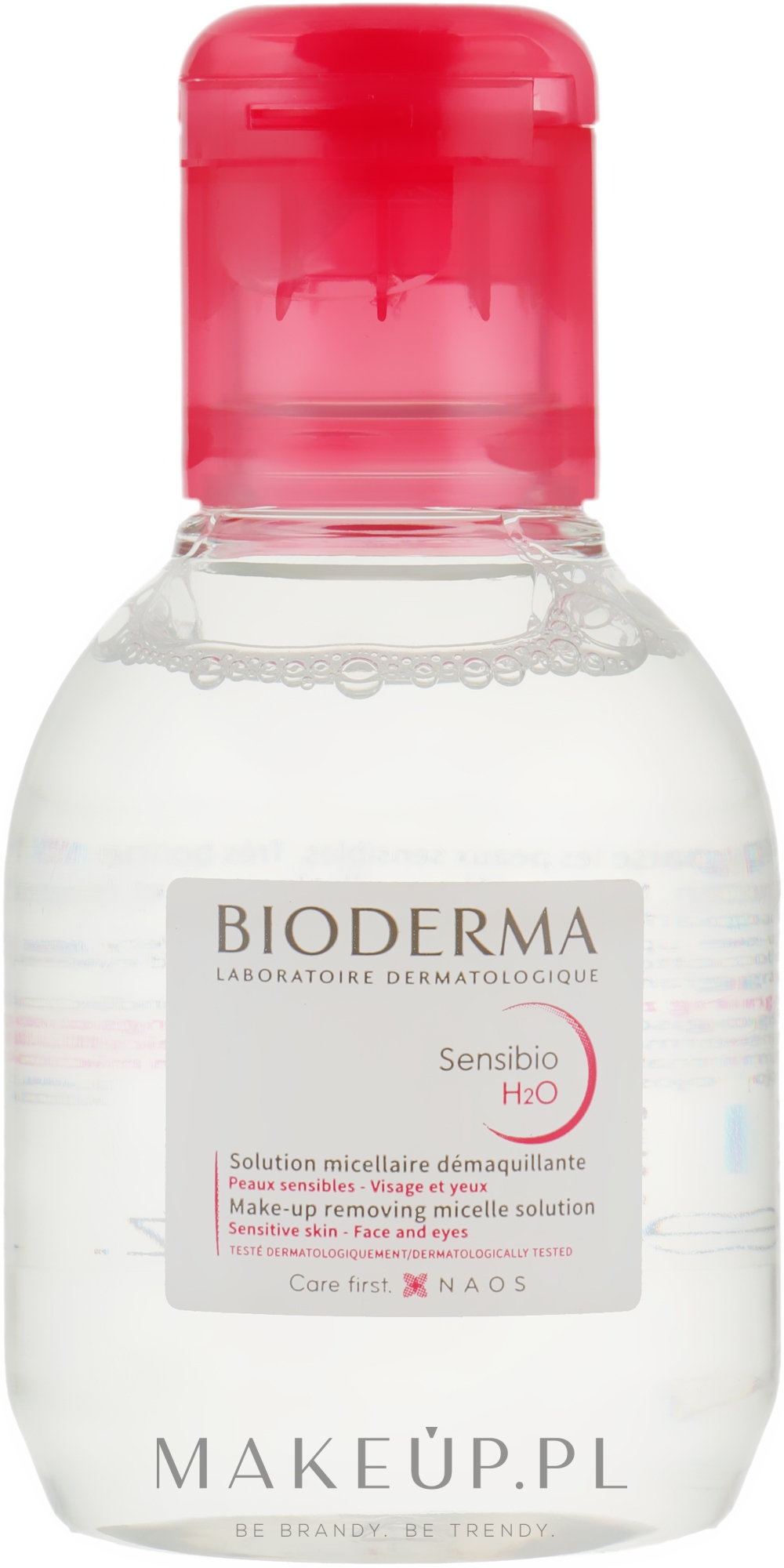 Płyn micelarny do oczyszczania twarzy i demakijażu - Bioderma Sensibio H2O — Zdjęcie 100 ml