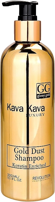 Szampon do włosów suchych i zniszczonych - Kava Kava Gold Dust Shampoo — Zdjęcie N1