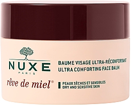 Balsam do twarzy do cery suchej - Nuxe Reve de Miel Ultra Comforting Face Balm — Zdjęcie N2
