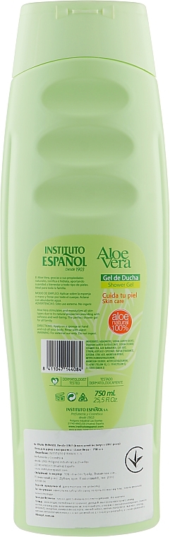 Nawilżający żel pod prysznic - Instituto Espanol Aloe Vera Shower Gel — Zdjęcie N3