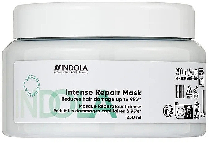 Intensywnie regenerująca maska do włosów - Indola Intense Repair Mask — Zdjęcie N1