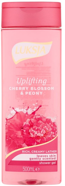 Kremowy żel pod prysznic Słodka wiśnia i peonia - Luksja Uplifting Cherry Blossom & Peony — фото N1