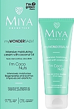Intensywnie nawilżający krem do twarzy z olejem kokosowym - Miya Cosmetics MyWonder Balm I’m Coco Nuts Face Cream — Zdjęcie N2