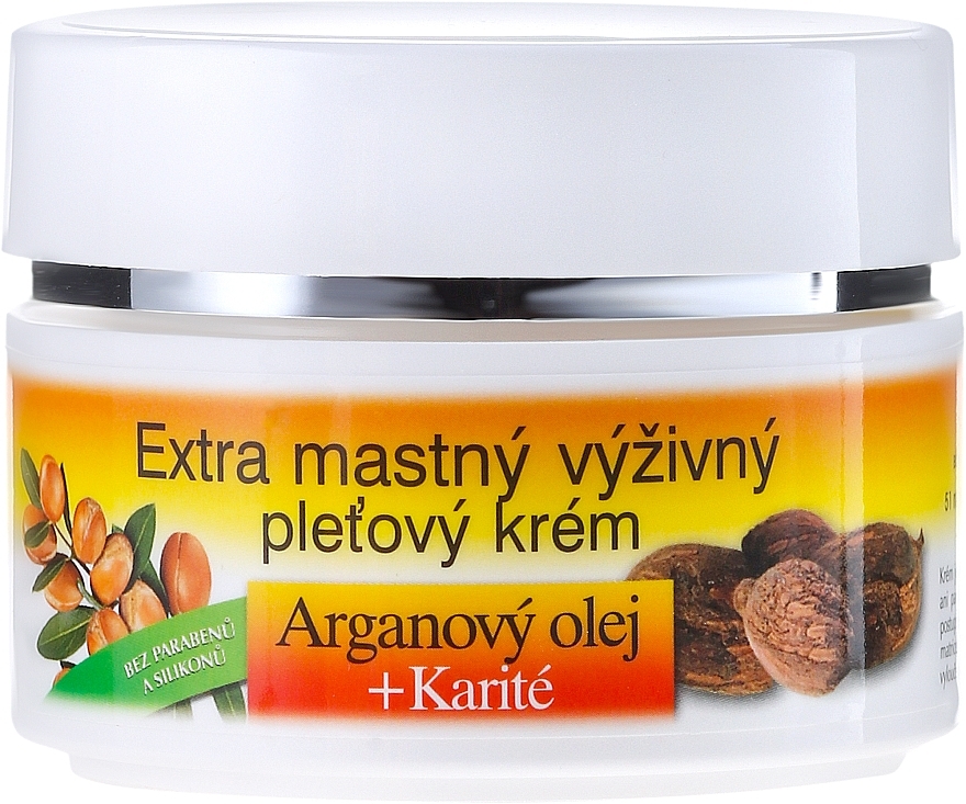 WYPRZEDAŻ Odżywczy krem do twarzy z olejem arganowym - Bione Cosmetics Argan Oil Extra Greasy Nourishing Facial Cream * — Zdjęcie N2