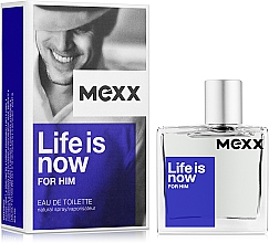 Mexx Life Is Now For Him - Woda toaletowa — Zdjęcie N2