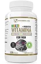 Kup Multiwitaminy dla mężczyzn z probiotykami - Progress Labs Multi Vitamin + Prebiotic For Men